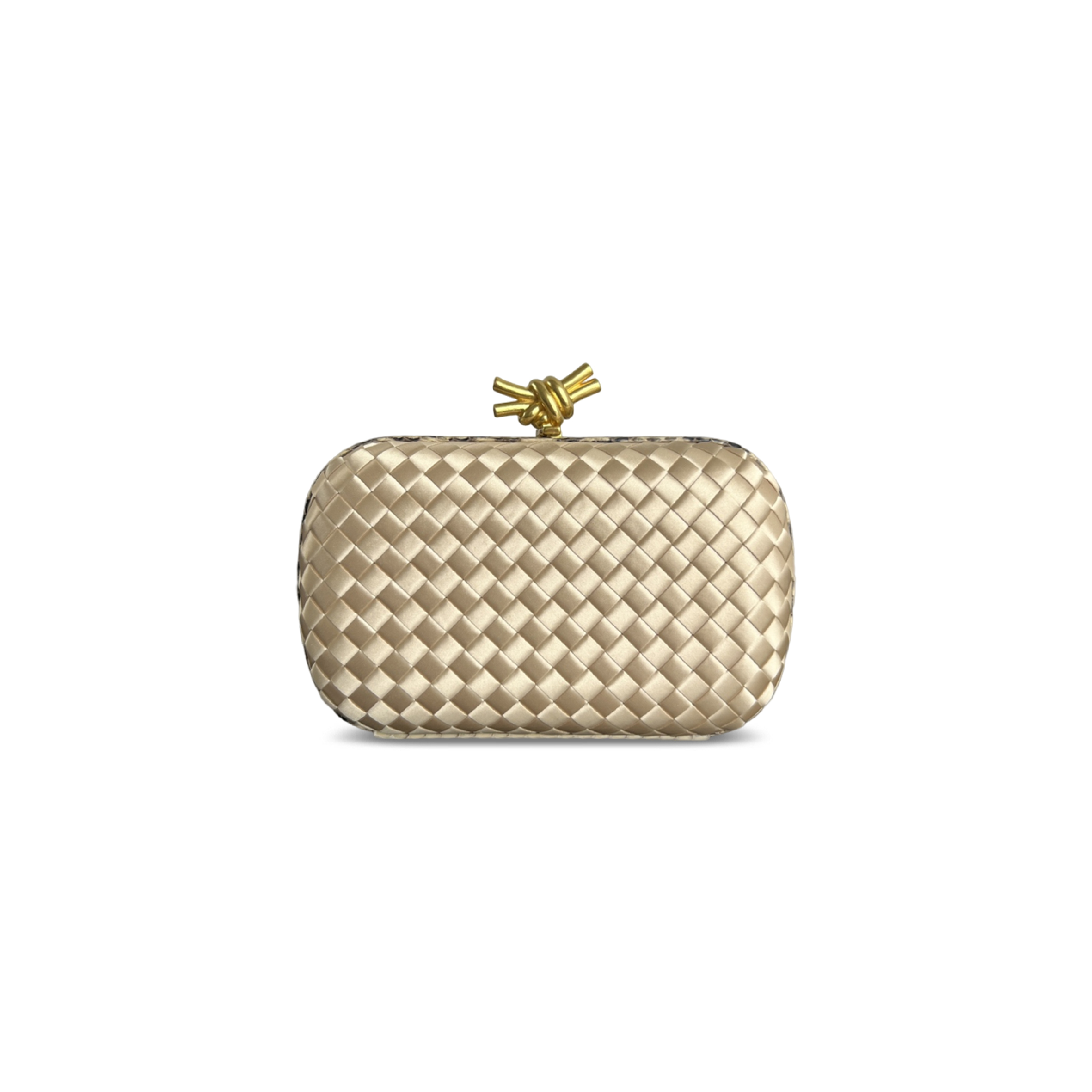 BOTTEGA VENETA KNOT SATIN 717622 (20*12*5.5cm)